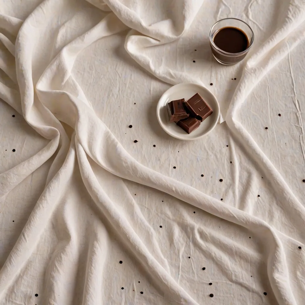 Jak usunąć plamy z czekolady?