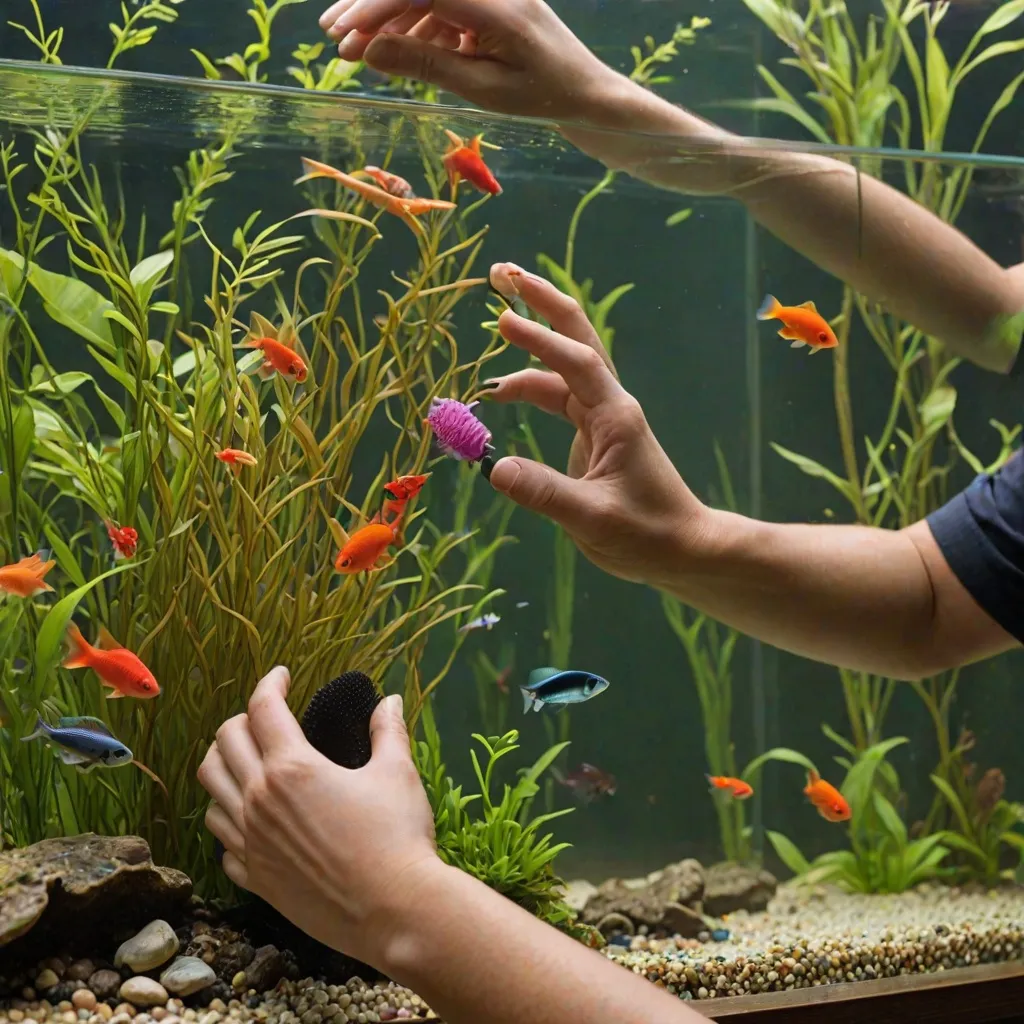 Jak wyczyścić akwarium?