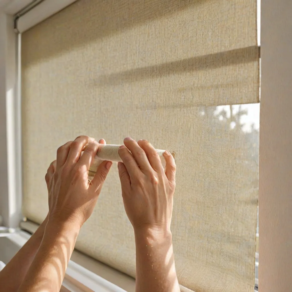 Jak wyczyścić rolety materiałowe?