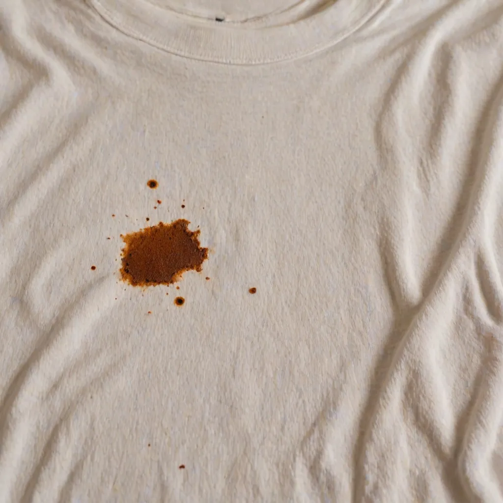 Jak usunąć rdzę z ubrań? Skuteczne metody