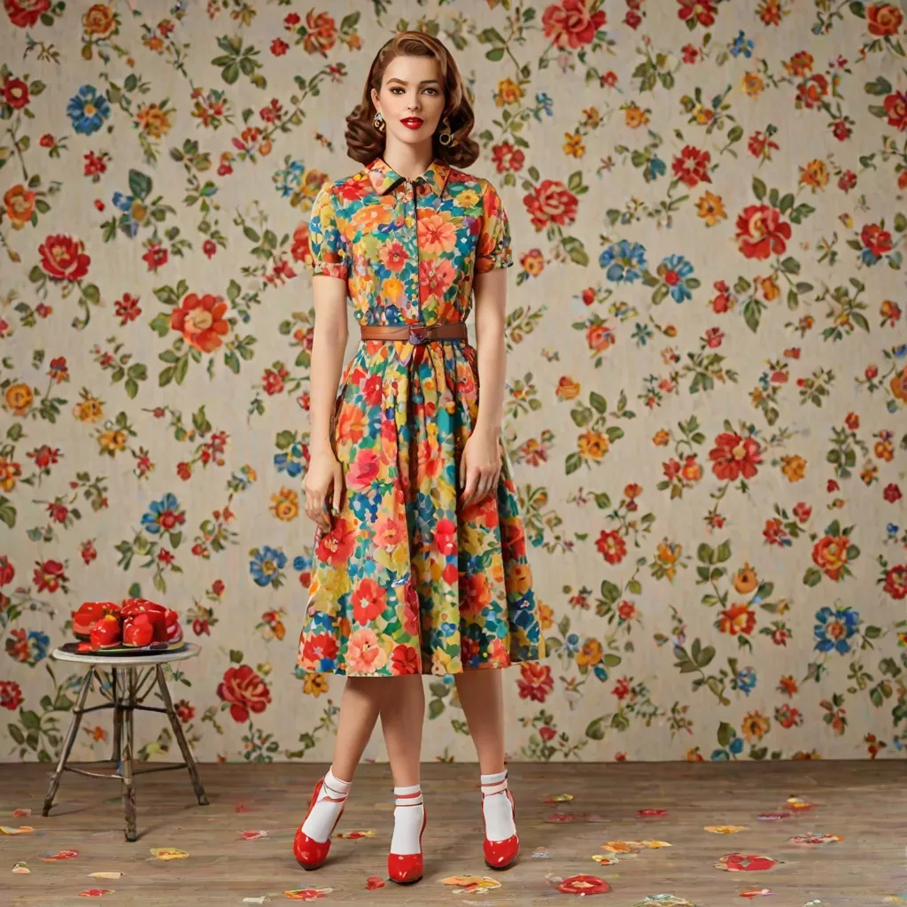 Stylizacja na imprezę w klimacie PRL