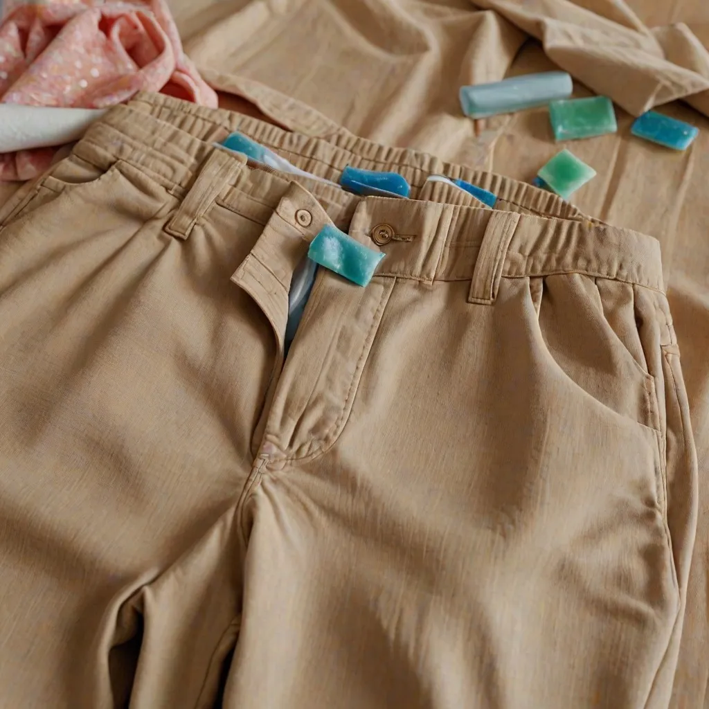 Jak usunąć gumę ze spodni? Sprawdzone sposoby
